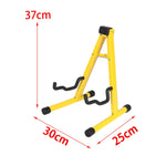 Electric Guitar Stand A Frame Universal Folding Instrument Stand Guitar Holder for Acoustic Electric Bass Guitar