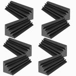 8Pcs 12x12x48cm Acoustic Reverberation Board Long Bass Trap Wall Corner Sound Treatment Sponge Studio Acoustic Foam High Density